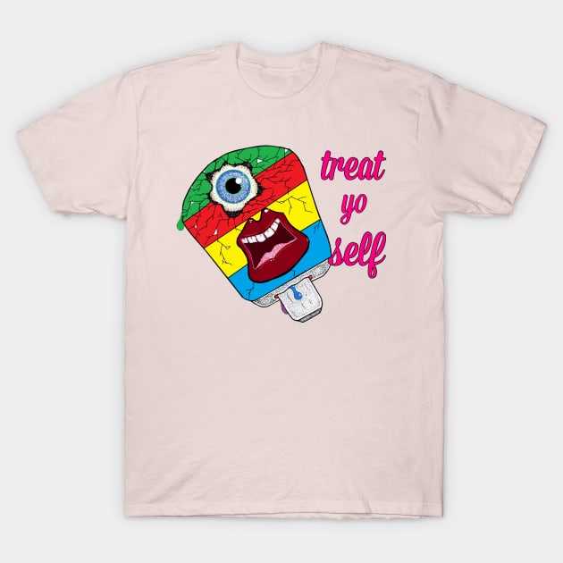 treat yo self T-Shirt by Zenferren